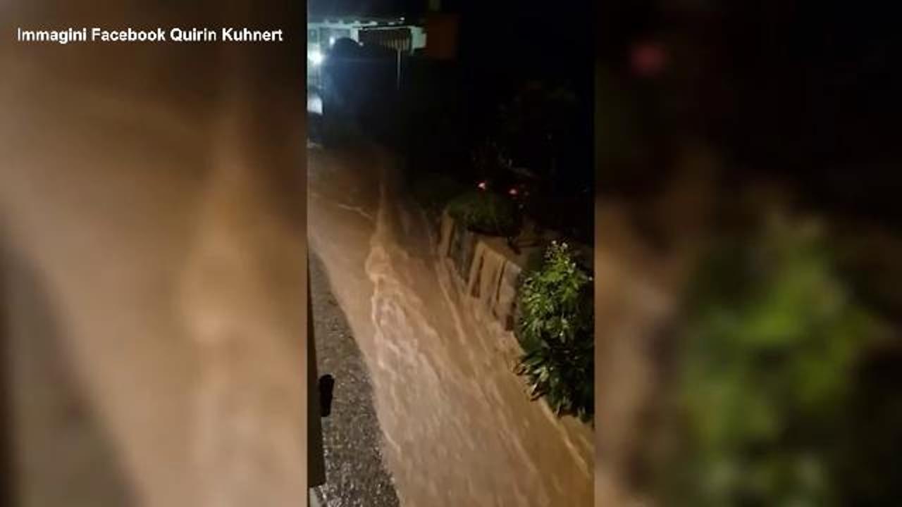 Gorizia, frana travolge una casa, il video del disperso prima dell'ondata di fango | Video