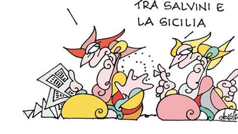 La vignetta di Ellekappa