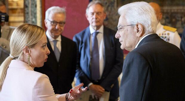 Meloni, 20 minuti al Colle da Mattarella, non indietreggia. «Noi leali, ma esigiamo lealtà»
