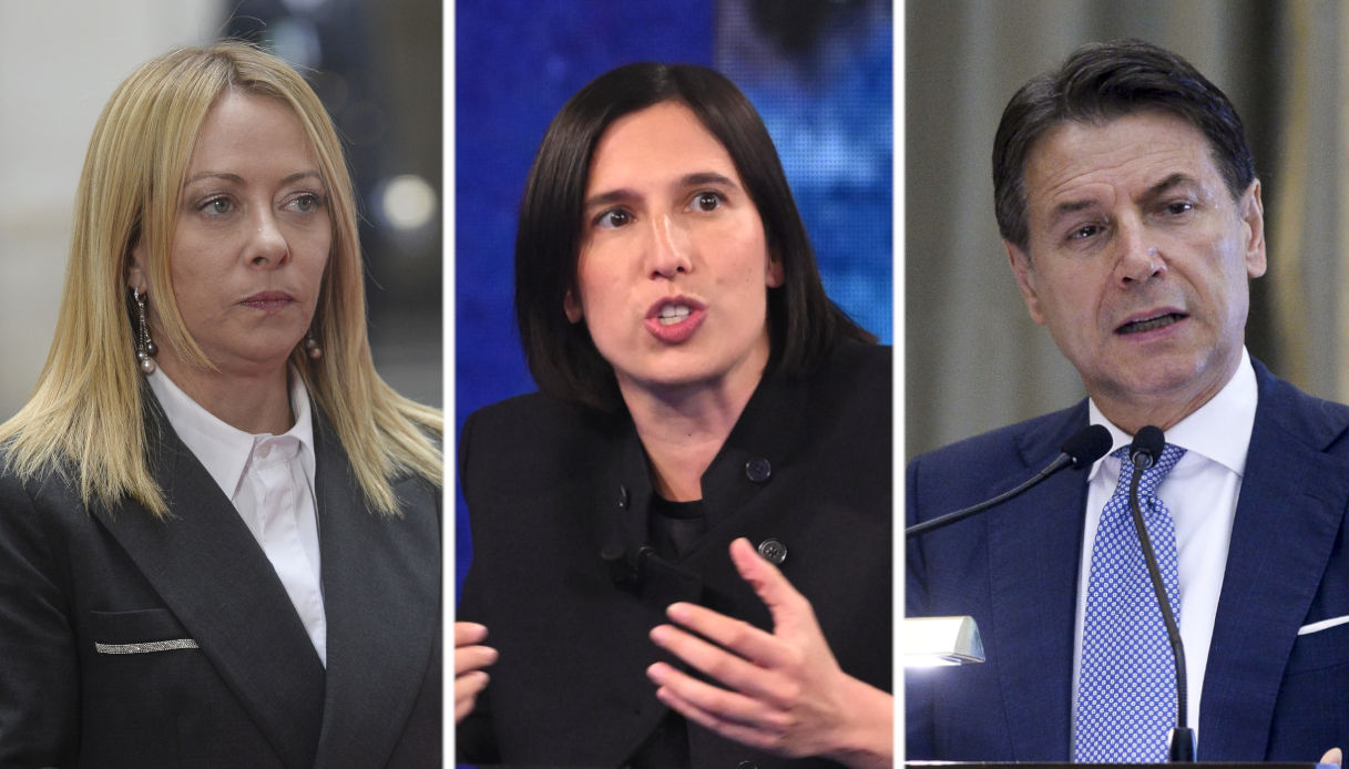 Nei sondaggi politici Meloni sotto il 30%, Schlein in sofferenza, Conte tiene