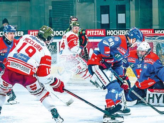 I Foxes vincono 5-4 contro Innsbruck-Bolzano all'overtime grazie a McClure