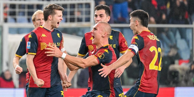 Il Genoa di De Rossi conquista la vittoria e raggiunge il Cagliari