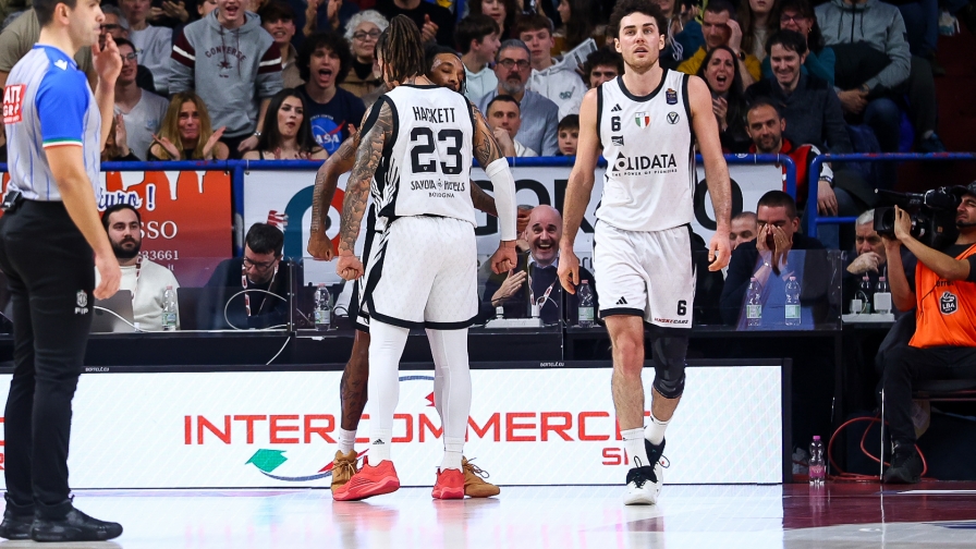 La Virtus compie una grande rimonta, Venezia cede nel finale a un eccezionale Morgan