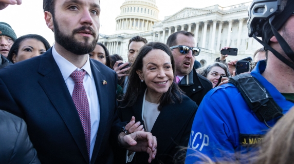 Machado: Ho restituito la medaglia Nobel per la Pace a Trump