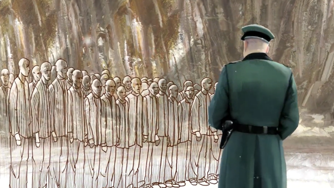 Mauthausen: il cortometraggio animato ispirato alla testimonianza del deportato francese Jean Laffitte