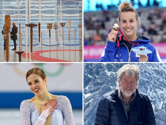 Olimpiadi invernali, entusiasmo in Alto Adige: tra i 37 portatori di torcia figurano anche Reinhold Messner, Tania Cagnotto e Carolina Kostner