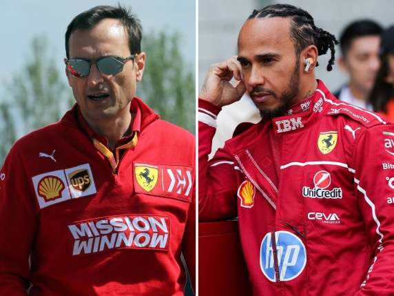 Riccardo Adami lascia il ruolo di ingegnere di pista di Lewis Hamilton, ma rimane nella Ferrari con un nuovo incarico