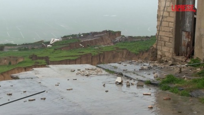Scopri la conclusione di Niscemi, le foto dell'area rossa vicino alla frana