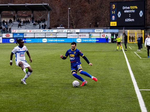 Serie C, Trento e Novara pareggiano 1-1: vantaggio svanito nel momento decisivo, chance sprecata al Briamasco