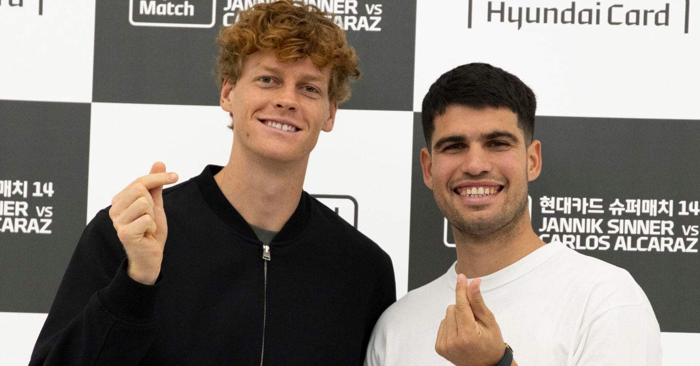 Alcaraz e Sinner danno il via alla stagione Atp 2026 con un evento da quattro milioni di euro a Seul