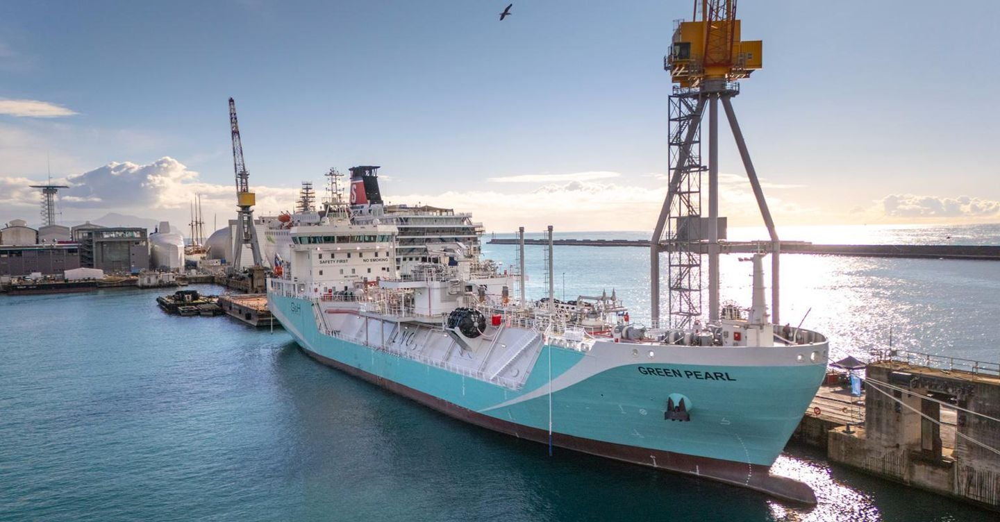 Axpo lancia a Genova una nave per il rifornimento di traghetti e navi da crociera con Gnl